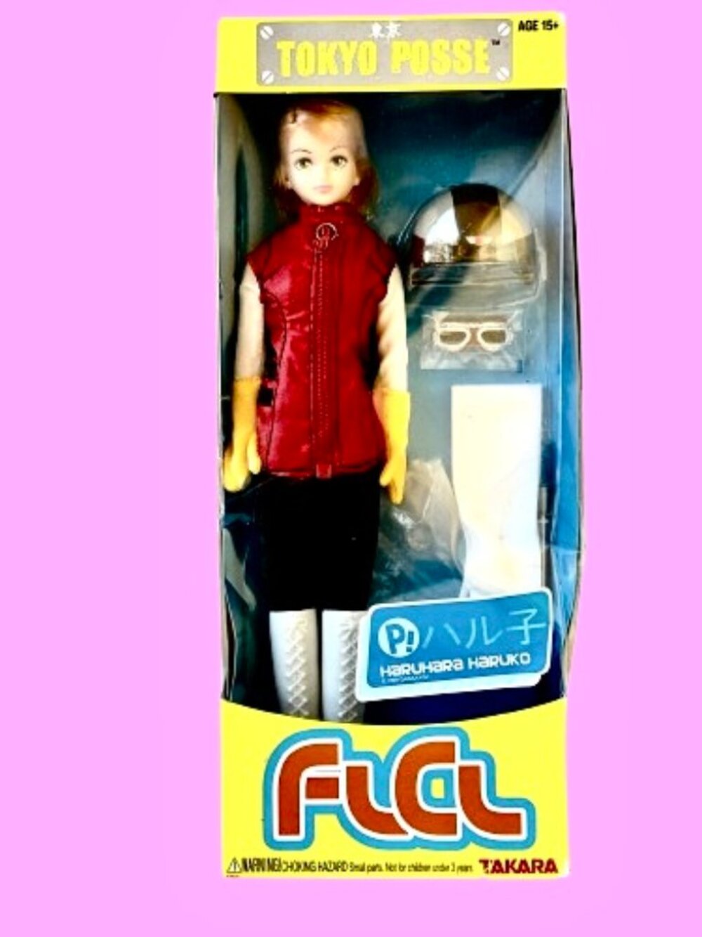 Takara FLCL Tokyo Posse Haruhara Haruko Doll 2005 New Sealed